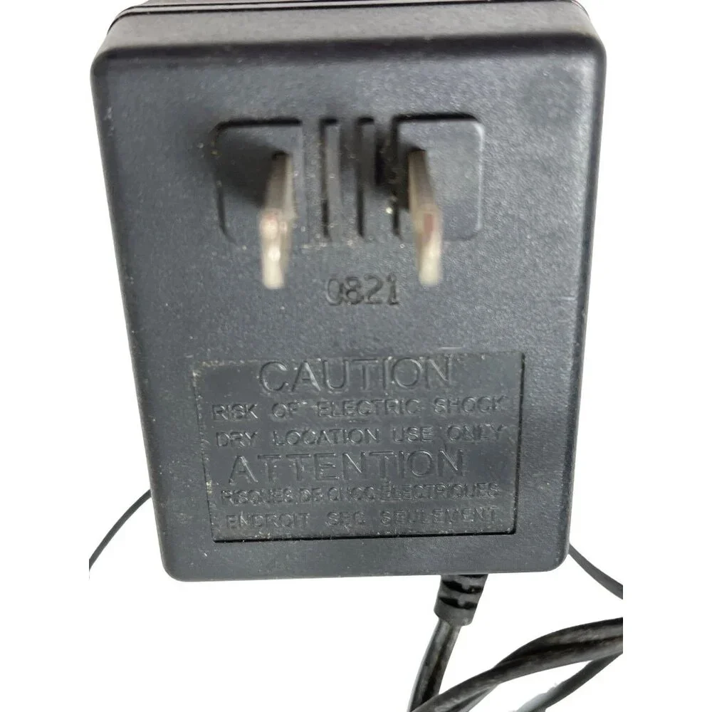 J.S.Y. AC Power Adapter 9V 600mA Plug-In Class 2 Power Supply Black